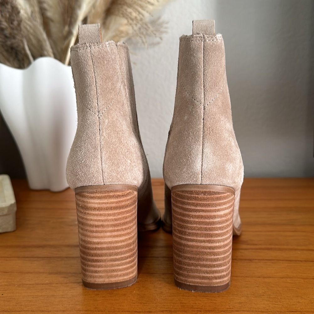 Marc Fisher Genuine Suede Booties - Picture 4 of 9